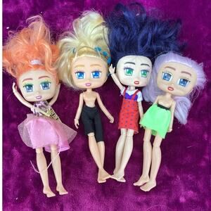 Jay At Play Boxy Girl Dolls Set of 4 Fashion Play